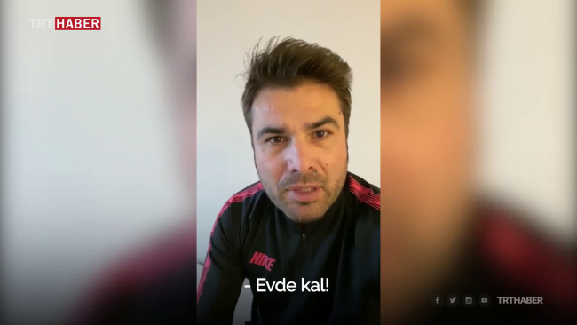 Futbol dünyasının ünlü isimlerinden mesaj var: Evde kal Türkiye